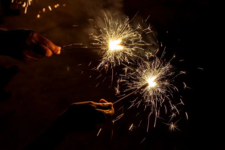 fogos de artifício